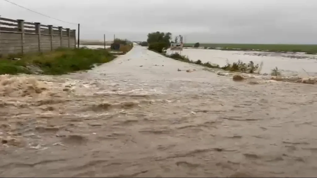 Ciclonul Barbara a lovit România