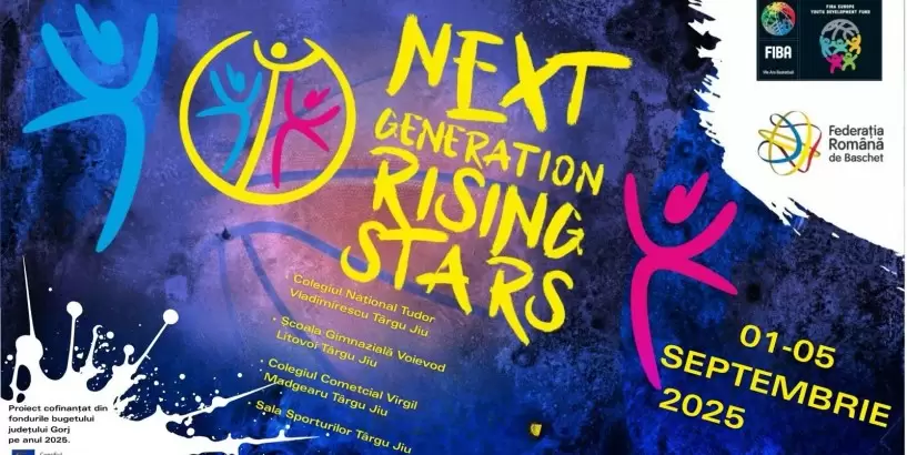 Next Generation Rising Star debuteazǎ, luni, la Târgu-Jiu