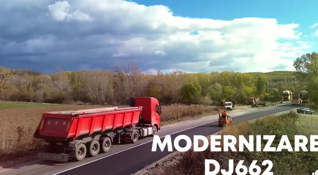 Cosmin Popescu: ”Modernizarea DJ 662 avansează într-un ritm susținut”