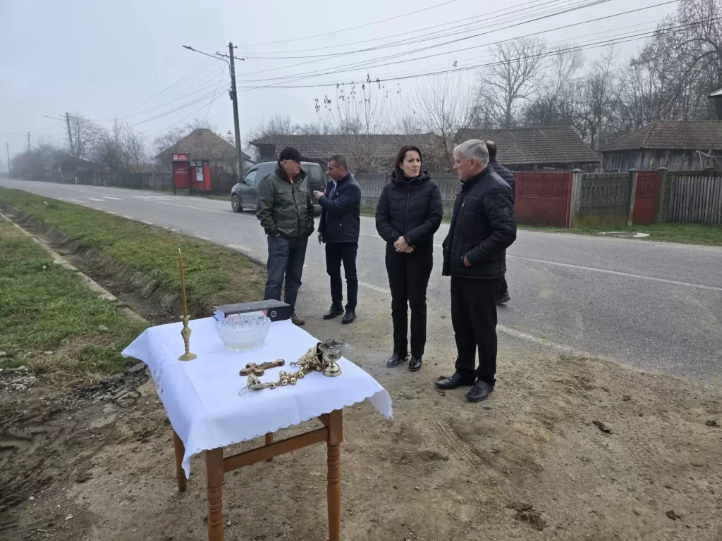 Cătunele: Încep lucrările la Sala Multifuncțională din Dealul Viilor