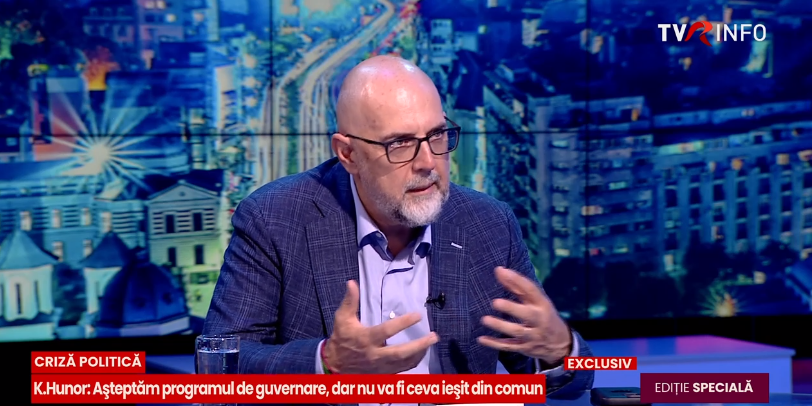 08:30 Liderul UDMR: Ar fi masochism politic să votez un guvern din care nu fac parte
